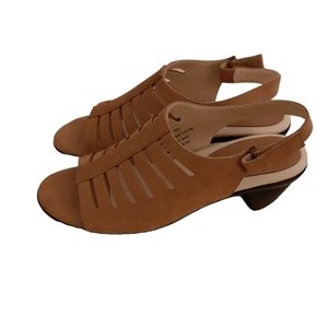 David Tate Lexus Slingback Open Toe Heel size 7